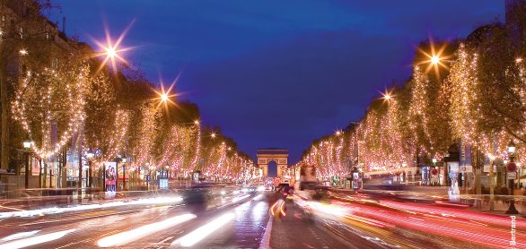 Weihnachtsstimmung auf den Champs Elysees in Paris © OTCP/Marc Bertrand