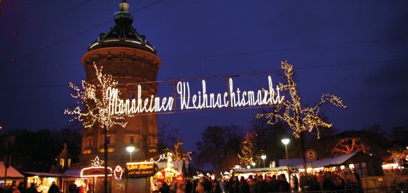 Mannheimer Weihnachtsmarkt © Johannes Paesler